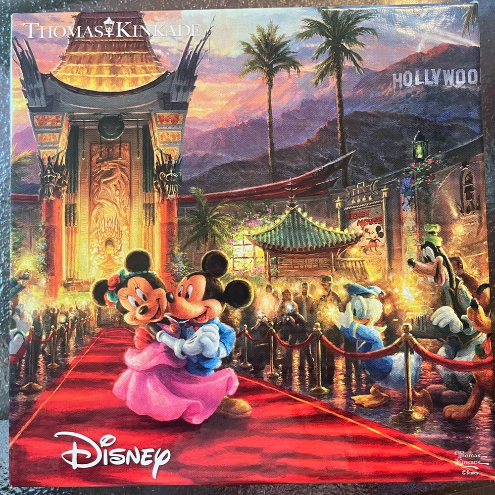 Thomas Kincaid, Disney, 750 piece puzzle
